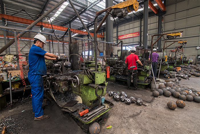 漳州网架配件车间